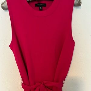 Hot Pink Sleeveless sweater